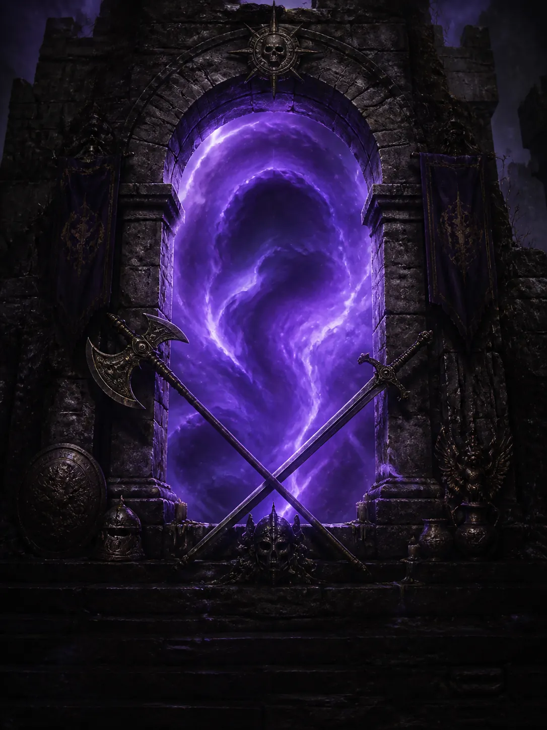 Purple gateway to the official crossover archive
