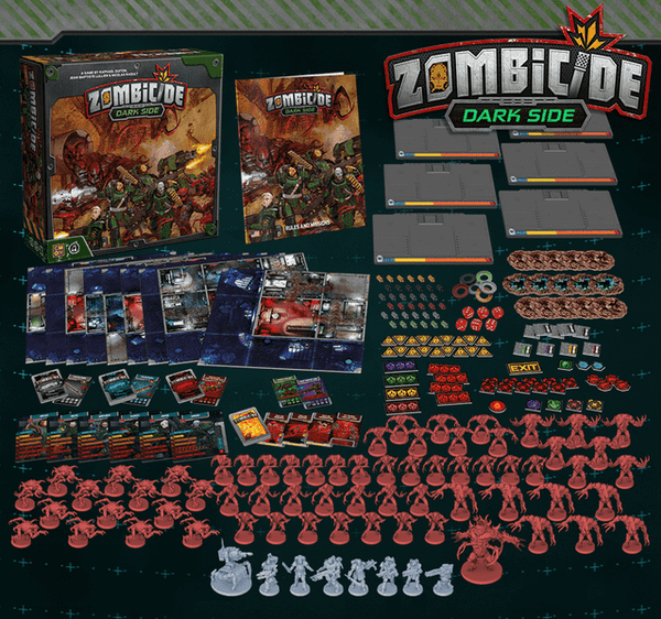 Zombicide Dark Side campaign components