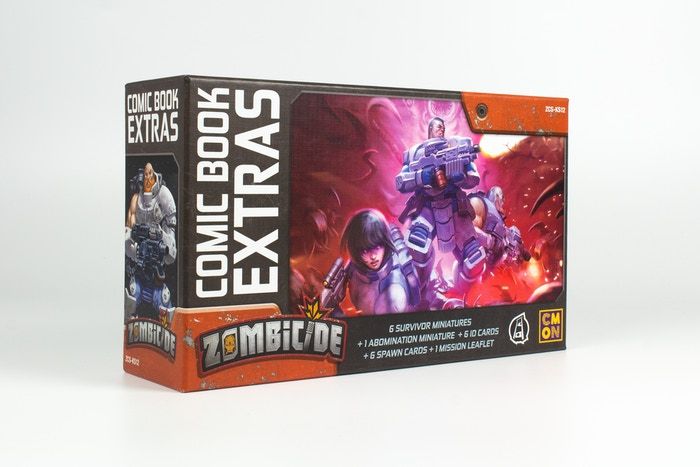 Zombicide Invader Dead Contact comic extras