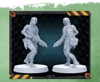 Zombicide Invader Sister Eva Dean promo box