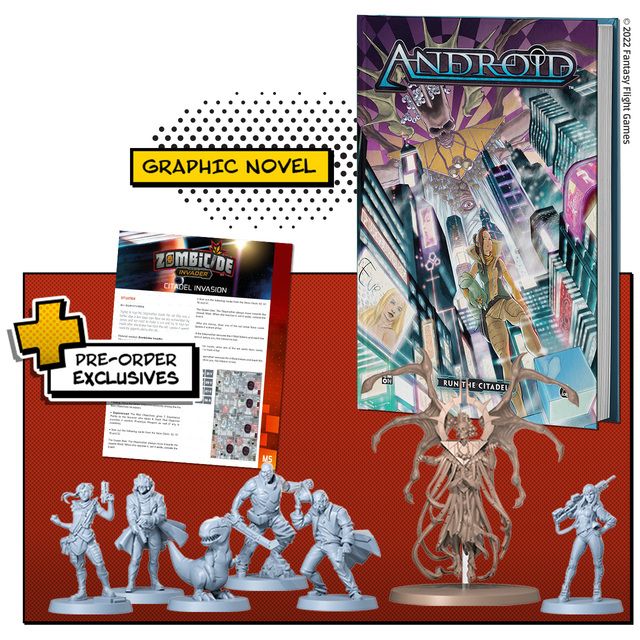 Android Run the Citadel extras for Zombicide Invader