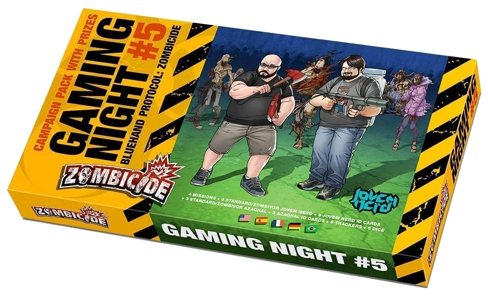 Zombicide Gaming Night 5 Bluehand Protocol box