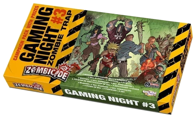 Zombicide Gaming Night 3 Zombie Trap box