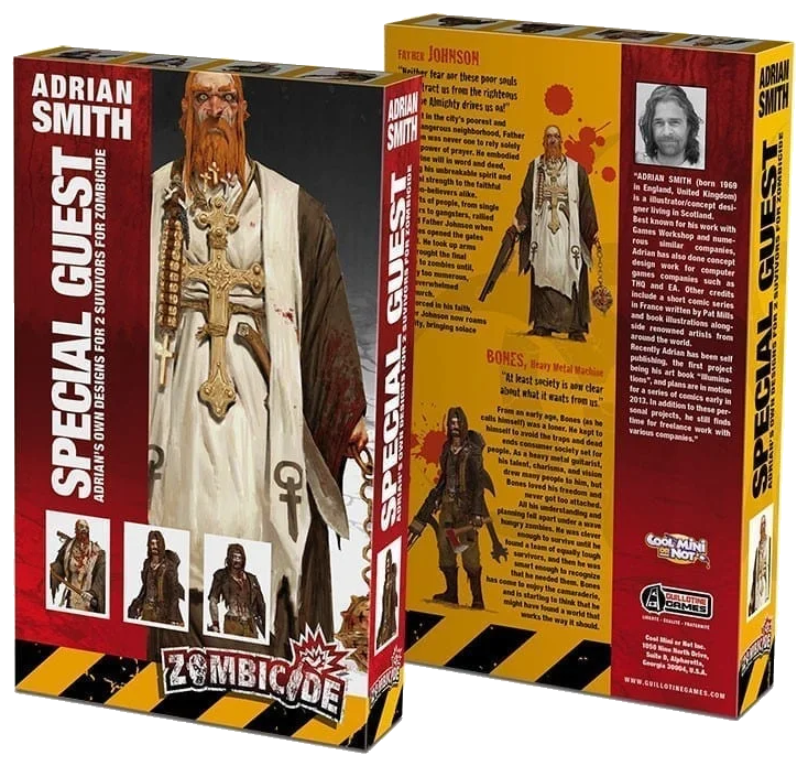 Zombicide Special Guest Adrian Smith box