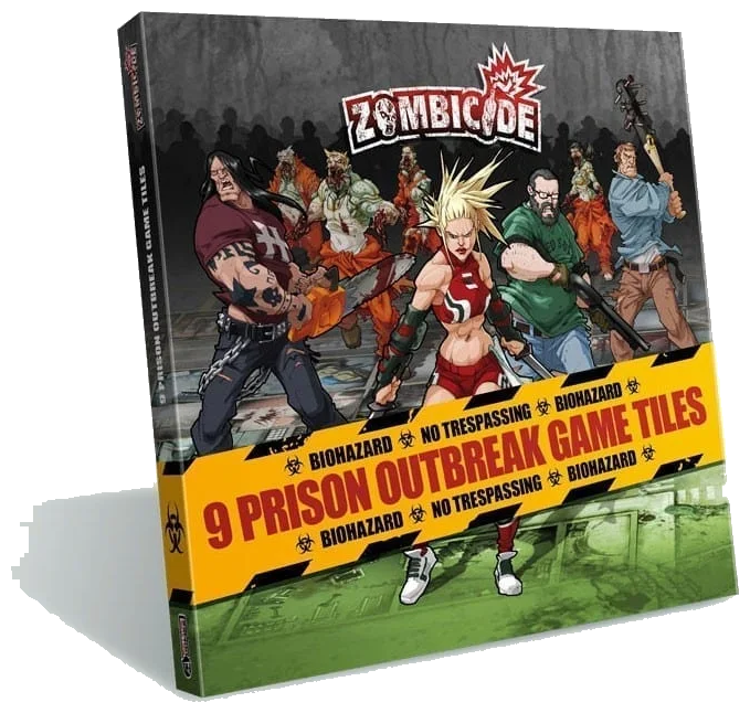 Zombicide Prison Outbreak Game Tiles pack