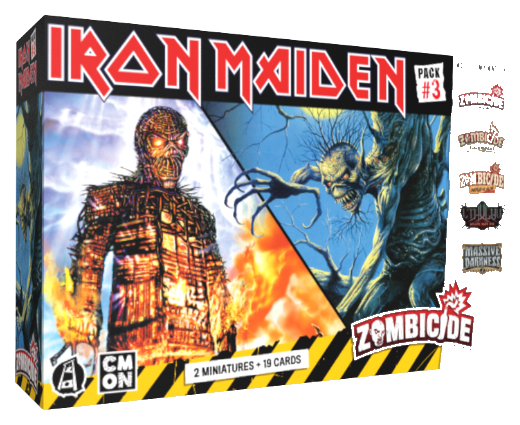 Iron Maiden Character Pack 3 box