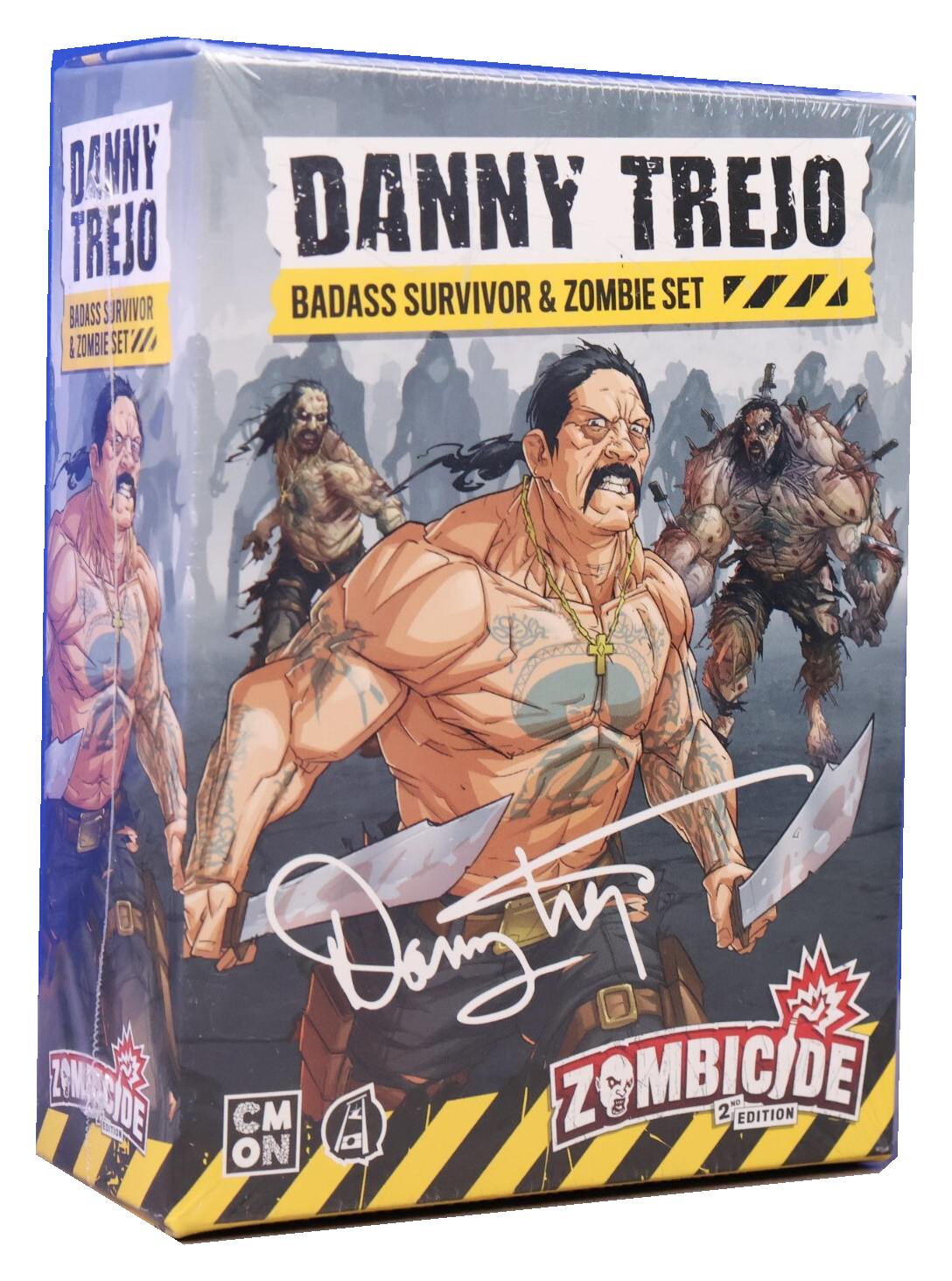 Zombicide Second Edition Danny Trejo Badass Survivor and Zombie Set