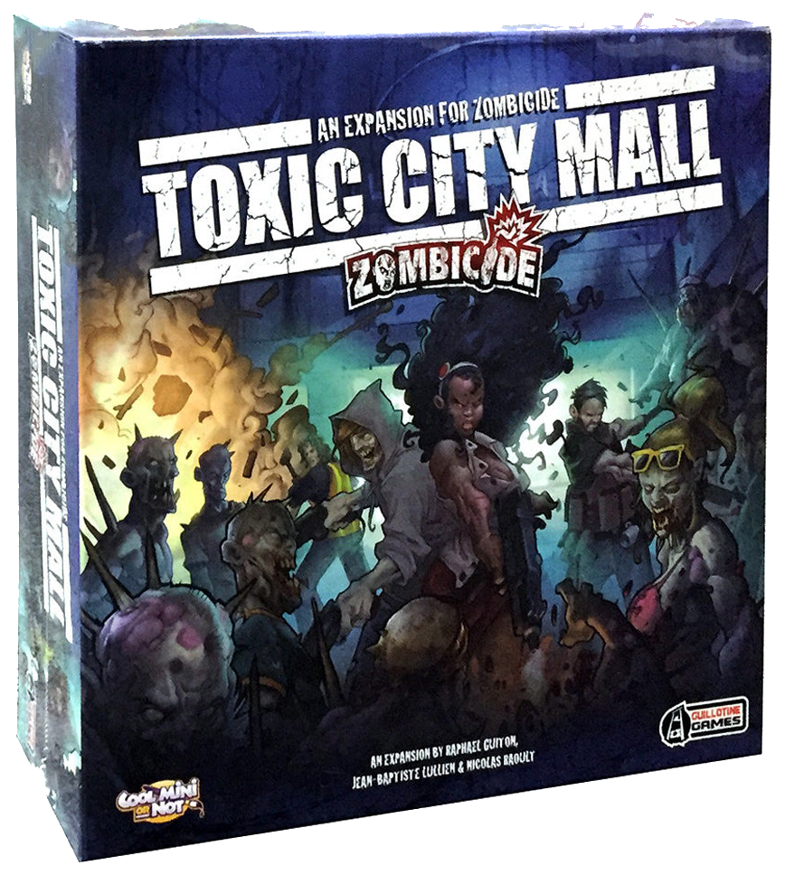 Zombicide Toxic City Mall expansion box