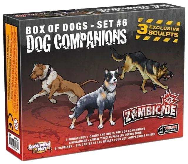 Zombicide Dog Companions box