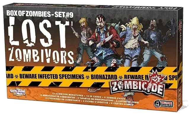 Zombicide Lost Zombivors box