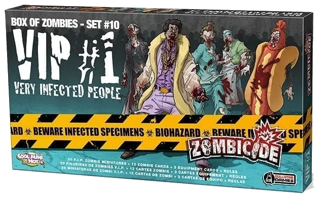 Zombicide Very Infected People number 1 box