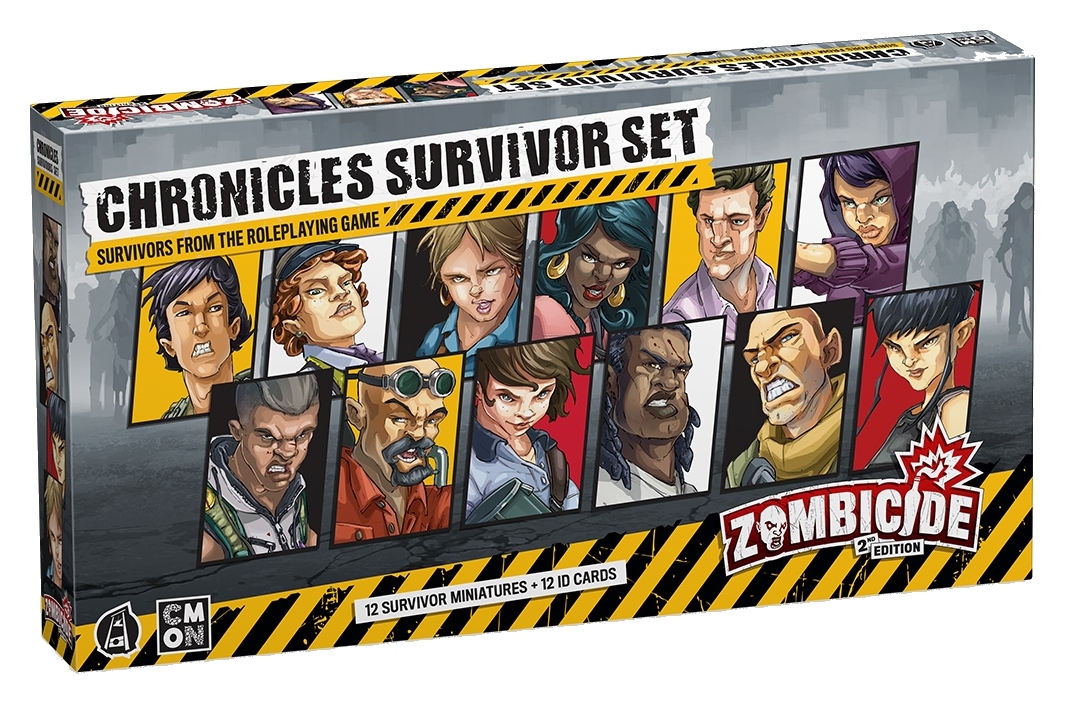 Zombicide Second Edition Chronicles Survivor Set box