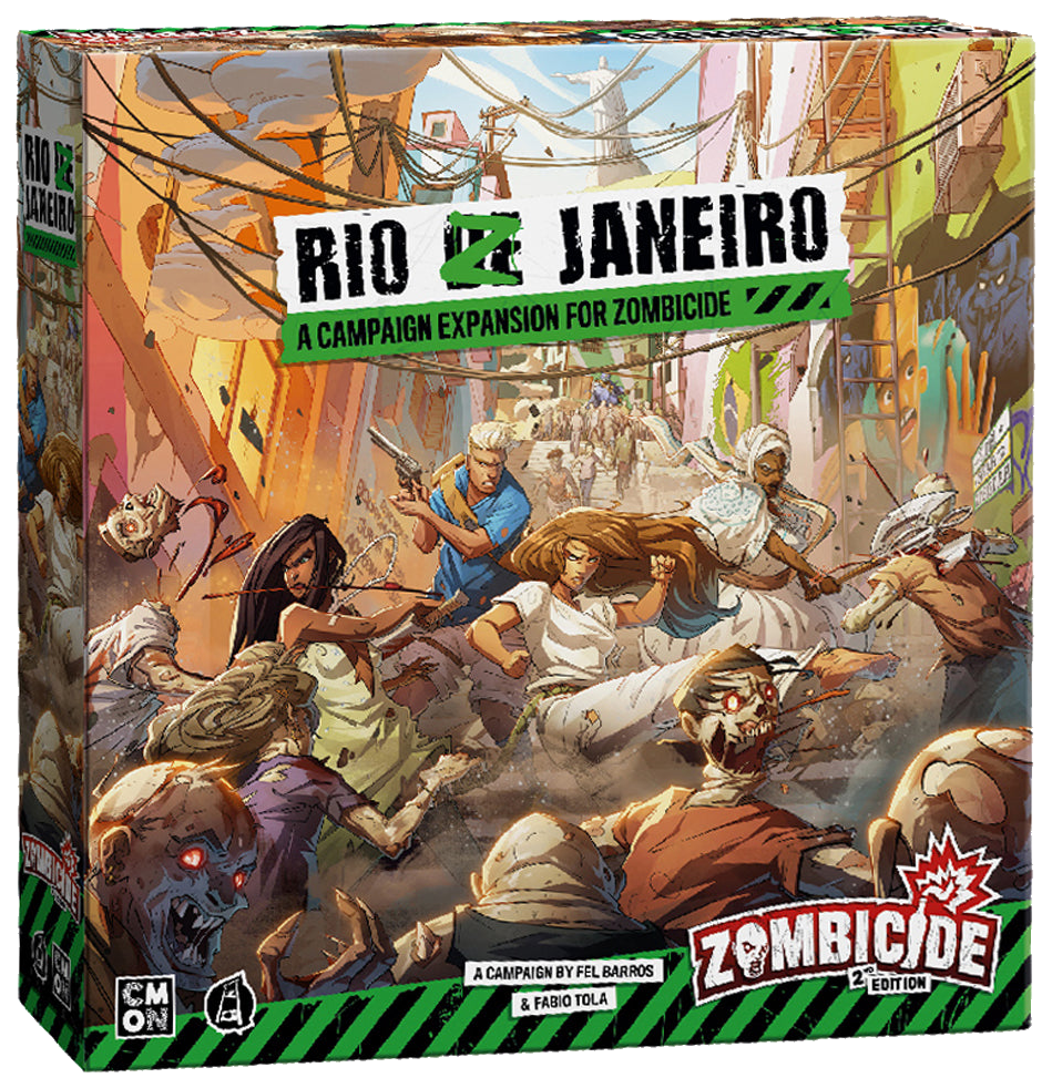 Zombicide Second Edition Rio Z Janeiro campaign expansion box