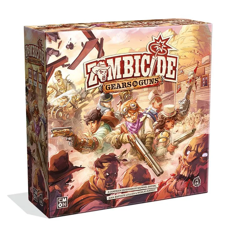 Zombicide Gears and Guns expansion box